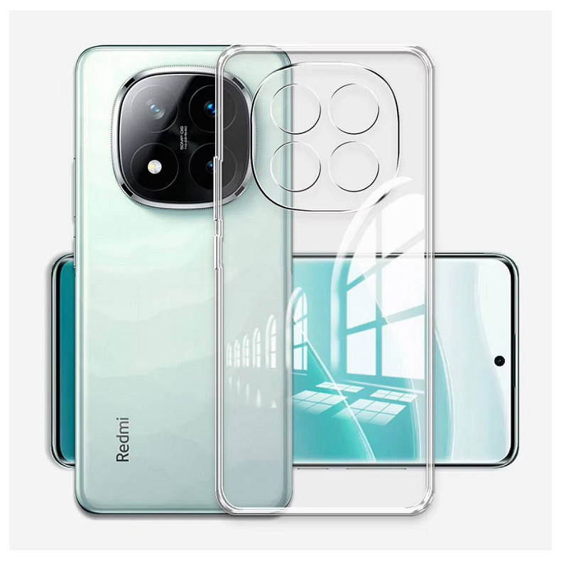 Чeхол-накладка BeCover для Xiaomi Redmi Note 14 Pro Plus 5G Transparancy (712762)