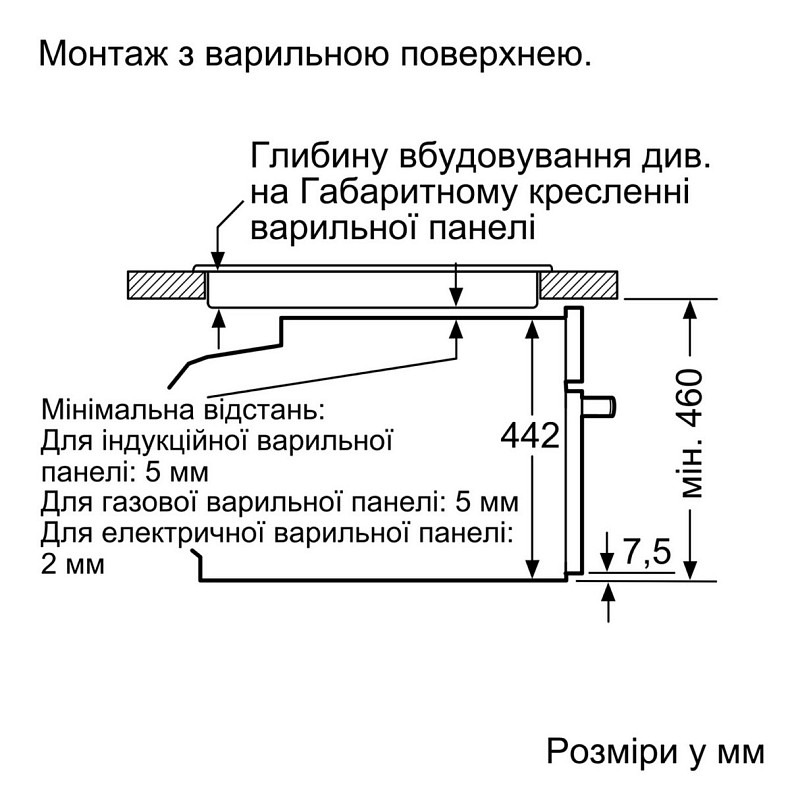 Духова шафа Bosch CSG656RS7