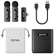 Бездротовий петличний мікрофон BOYA BY-V3 Lightning Black