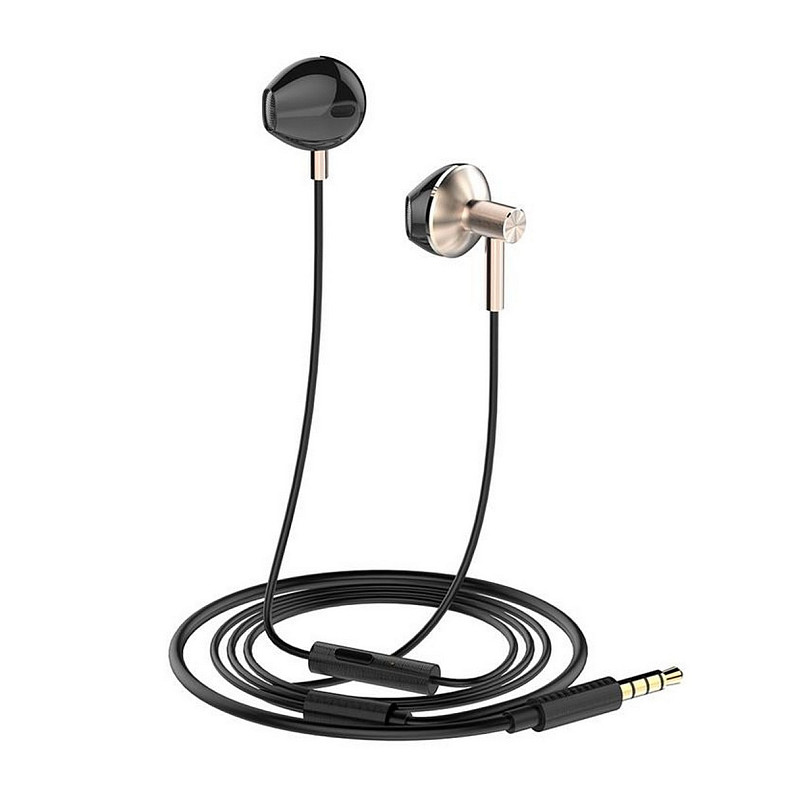 Гарнітура СolorWay Slim 3.5 mm Wired Earphone Blast 2 Black (CW-WD02BK)