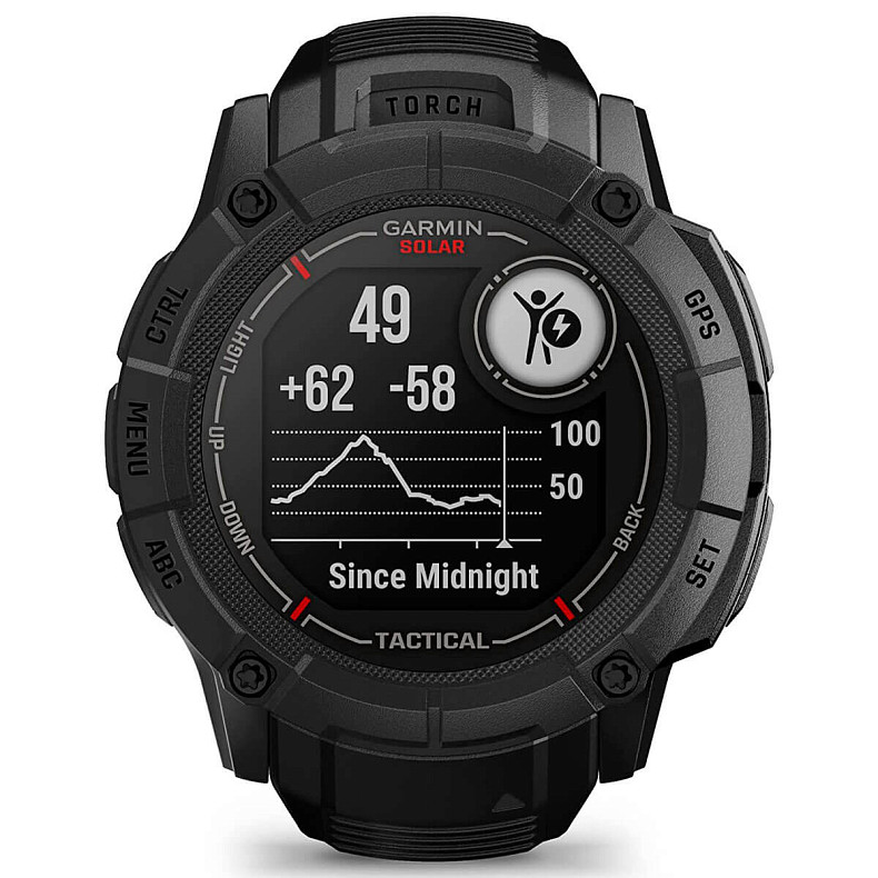 Спортивные часы GARMIN Instinct 2x Solar Tactical Black