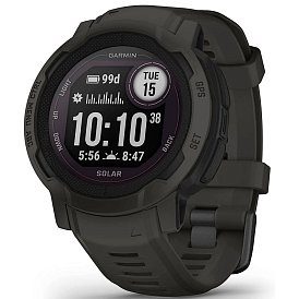 Спортивные часы Garmin Instinct 2 Solar Graphite Gray