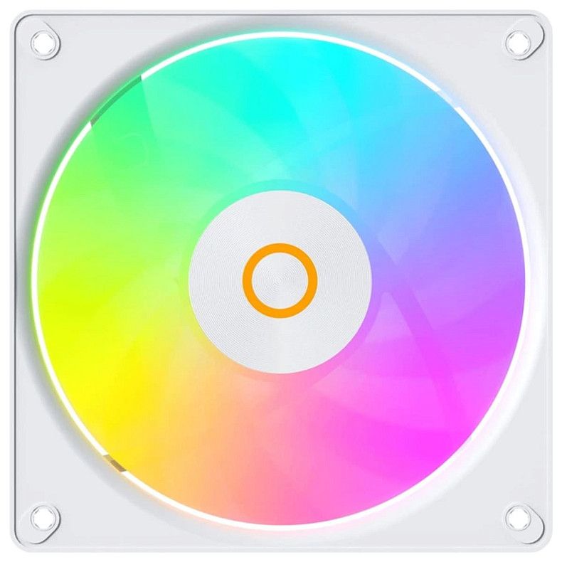 Набір із трьох вентиляторів Ocypus GAMMA F12 ELITE WH ARGB REVERSE BLADE 120MM 3 IN 1 (GAMMA-F12-WH3AM01E-GL)