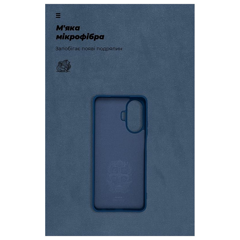 Чохол-накладка Armorstandart Icon для Realme C55 Dark Blue (ARM70912)