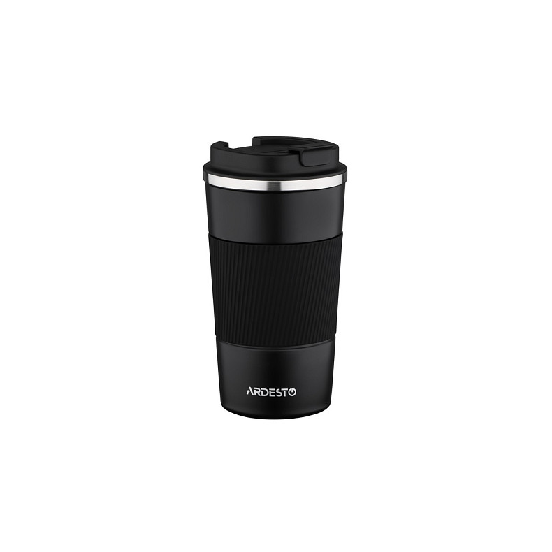 Термокружка Ardesto Urban, 500мл, нержавеющая сталь, черная (AR2650TMB)