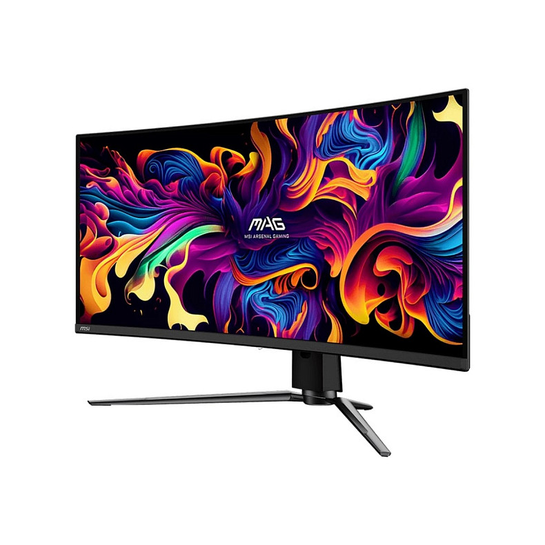 Монітор MSI 34" MAG 341CQP 2xHDMI, DP, USB-C, 2xUSB, QD-OLED, 3440x1440, 21:9, 175Hz, 0.03ms, sRGB 1