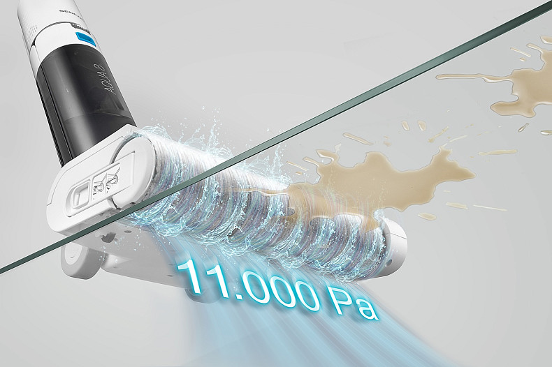 Пылесос аккумуляторный моющий Sencor SVW 5010WH