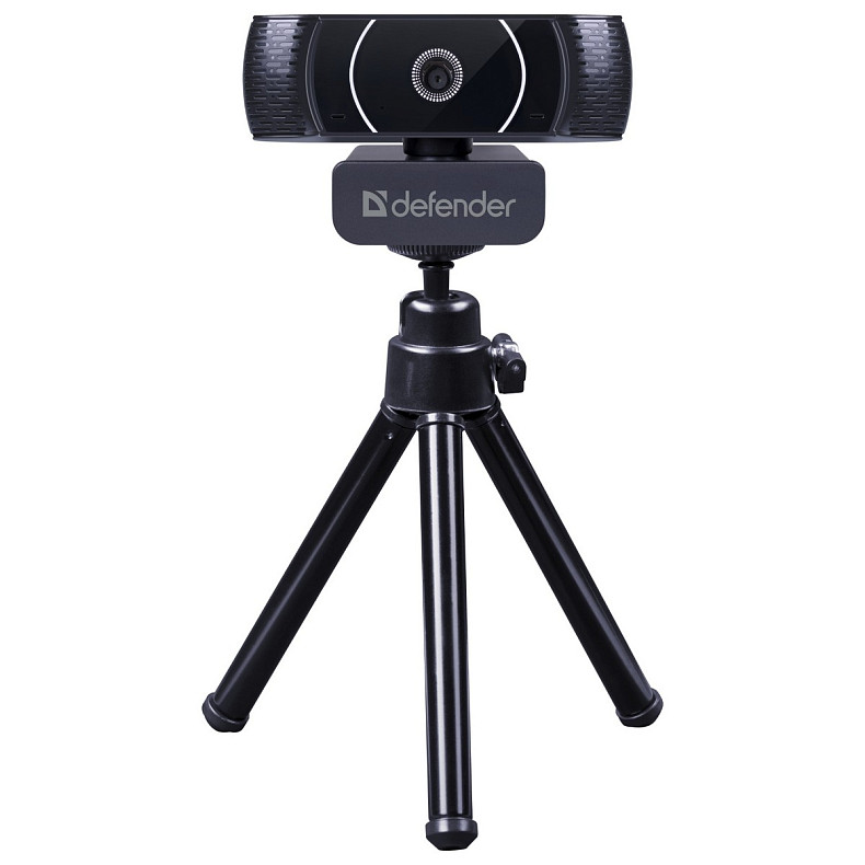 Веб-камера Defender G-lens 2590 QHD 2K 1440p, 3.7МП чорна