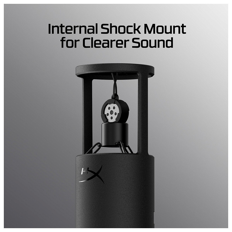 Микрофон для ПК HyperX SoloCast 2 Black (AR0A0AA)