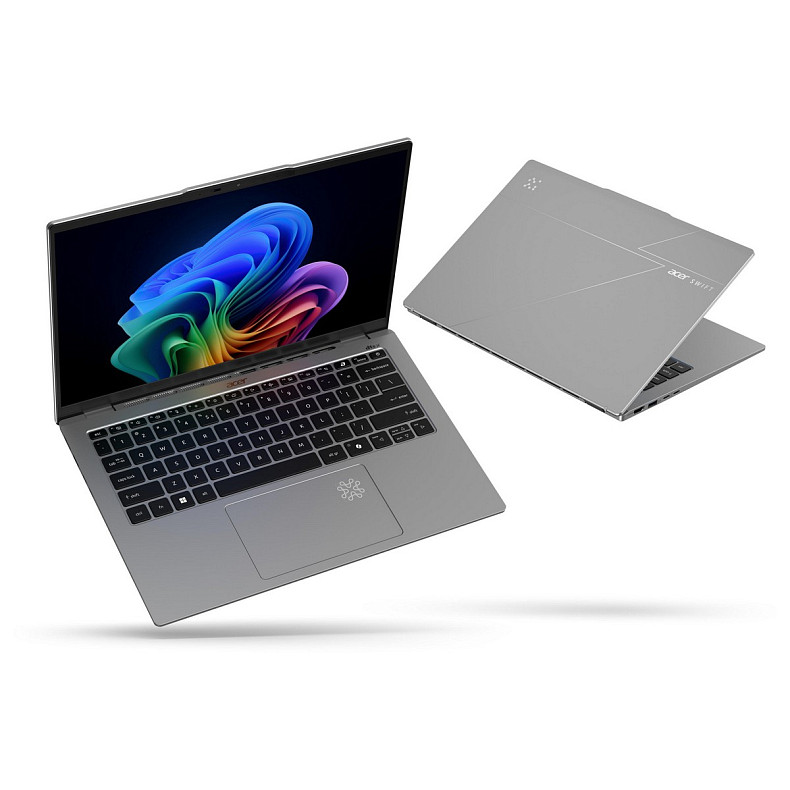 Ноутбук Acer Swift Go 14 SFG14-64 14" WUXGA OLED, AMD R7-350, 32GB, F1TB, UMA, Win11, сріблястий