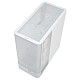 Корпус Modecom VOLCANO AQ400 ARGB MIDI SIDE LCD 6,2”, 4x120mm fans WHITE без БЖ ATX