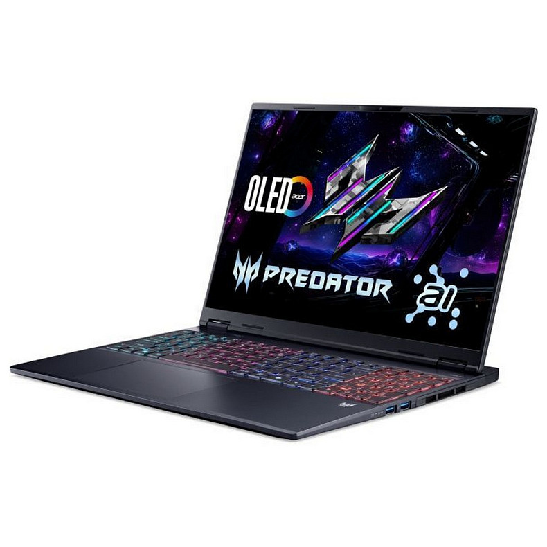 Ноутбук Acer Predator Helios Neo 16S PHN16S-71 16" OLED, Intel U7-255HX, 32GB, F1TB, NVD5060-8, Lin,