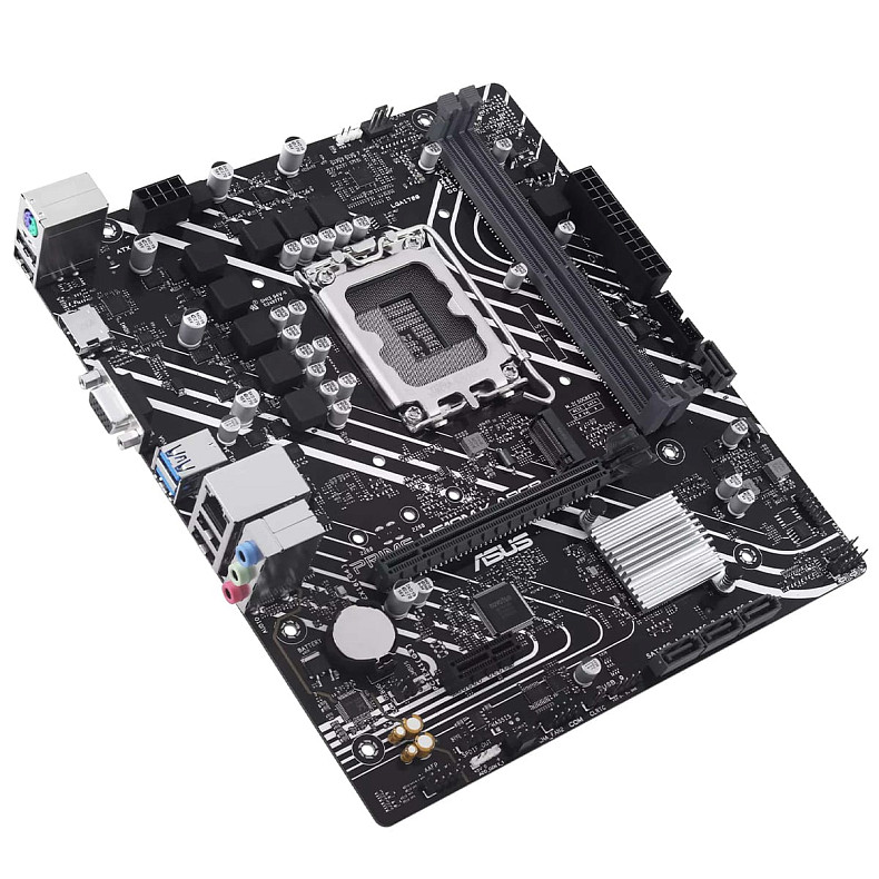 Материнcька плата ASUS PRIME H610M-K ARGB s1700 H610 2xDDR5 M.2 HDMI D-Sub mATX ARGB (90MB1G90-M0EAY0)