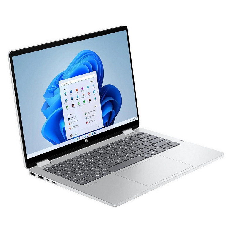 Ноутбук HP OmniBook 5 Flip x360 14" WUXGA IPS Touch, Intel 7-150U, 24GB, F1TB, UMA, DOS, серебристый