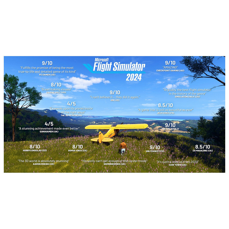 Игра консольная PS5 Microsoft Flight Simulator 2024