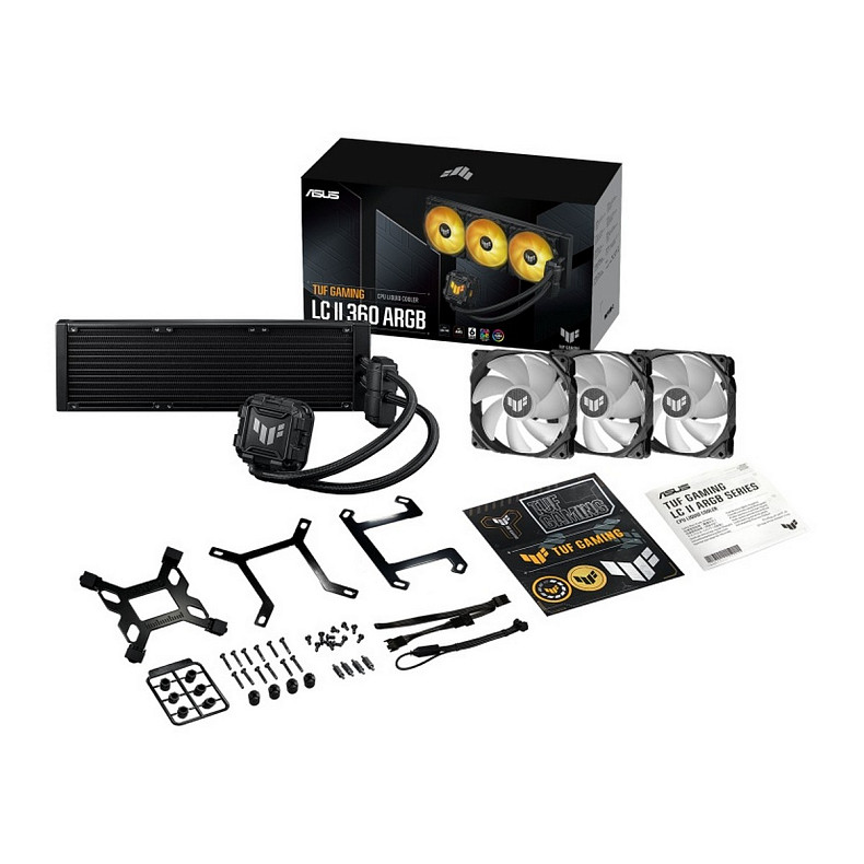 Система водяного охолодження Asus TUF Gaming LC II 360 ARGB (90RC00M1-M0UAY0)