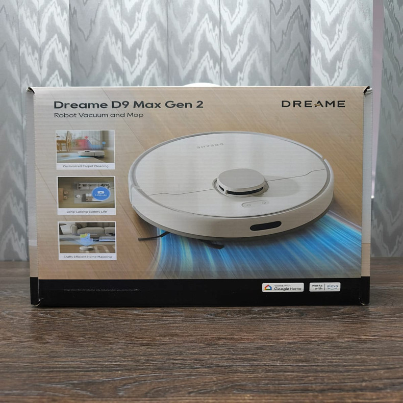 Робот-пылесос Dreame D9 MAX White Gen 2 - Уценка