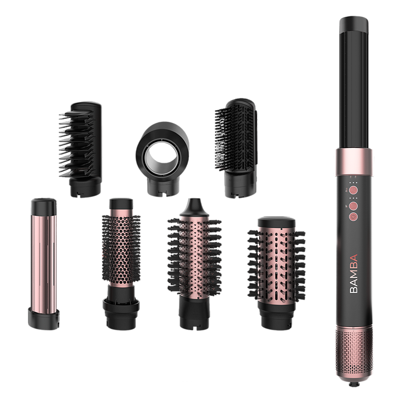 Стайлер CECOTEC Bamba CeramicCare 8in1 AirGlam Black - Ушкоджена упаковка