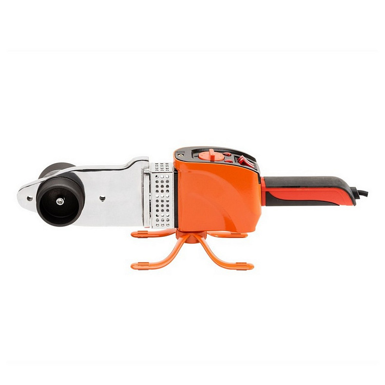 Паяльник для пластиковых труб Tekhmann TPW-2406 2400Вт 50-300°C насадки 20 25 32 40 50 63мм 4кг