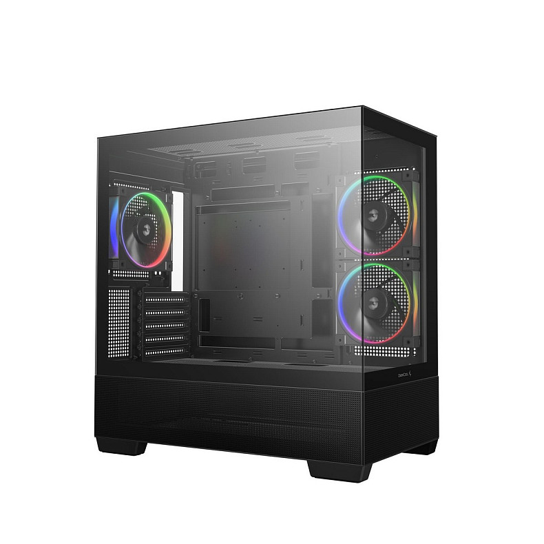 Корпус DeepCool CG380 3F Black (R-CG380-BKAGM3-G) без БП