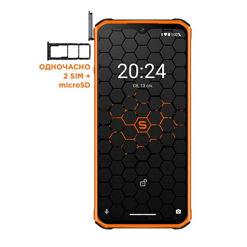 Смартфон Sigma mobile X-treme PQ56 Dual Sim Black/Orange