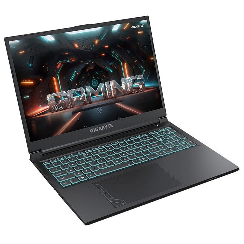 Ноутбук Gigabyte G6 КF 16.0 FHD+ 165Hz, intel i5-13500H, 16GB, F512GB, NVD4060-8, DOS, чорний (G6_KF-53KZ853SD)