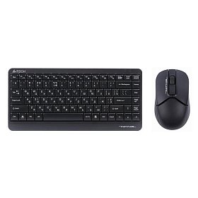 Комплект бездротовий (клавіатура, миша) A4Tech FG1112 Black USB