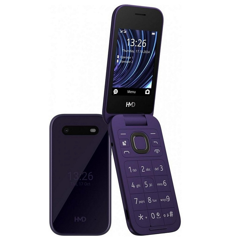 Мобільний телефон HMD 2660 Flip Violet
