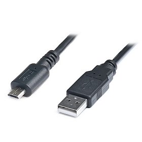 Кабель REAL-EL Premium USB - microUSB 2.0 AM 1m, черний