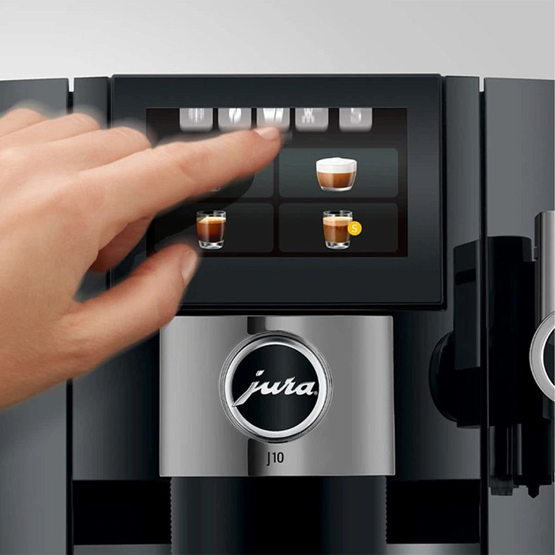 Кофемашина JURA J10 Piano Black EA (15562)