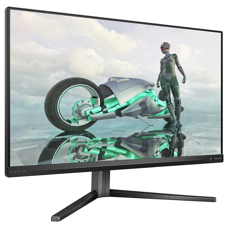 Монітор Philips 27" 27M2N3800A, Fast IPS, 4K UHD, 160Гц, 2xHDMI, DP, HAS, Pivot, кол.,чорно-срібл