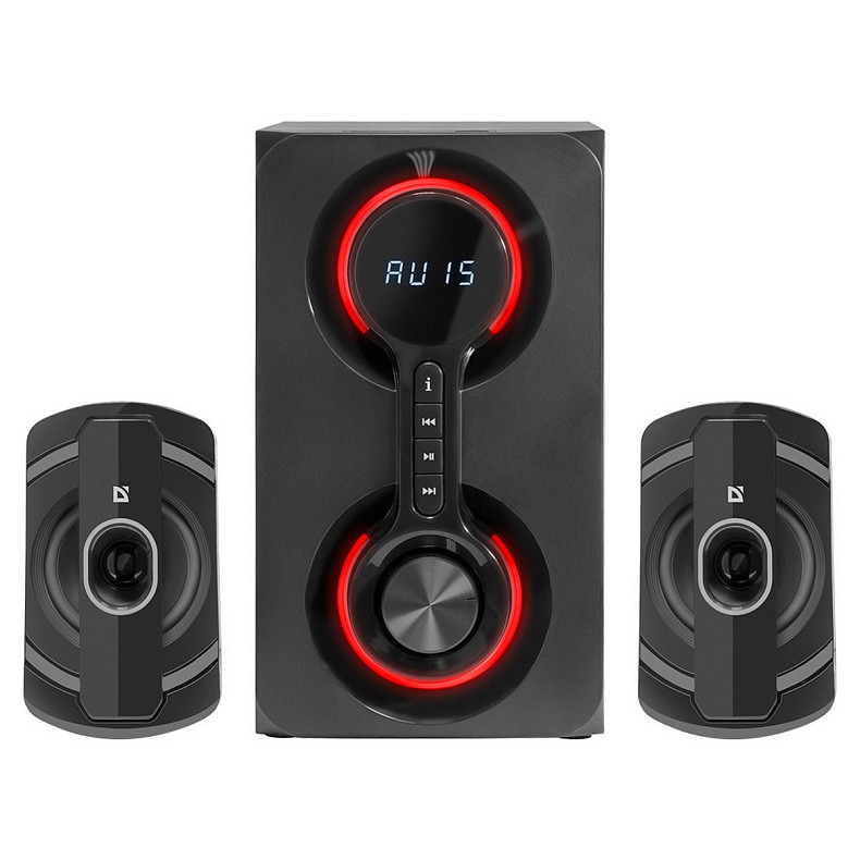 Акустична система 2.1 Defender Eclipse, 40Вт Bluetooth/MP3/SD/USB/AUX/RC