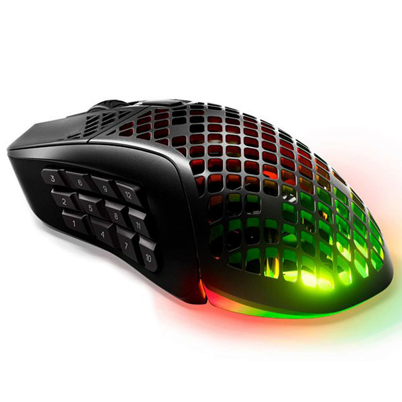 Мышь STEELSERIES Aerox 9, Wireless, black (62618)