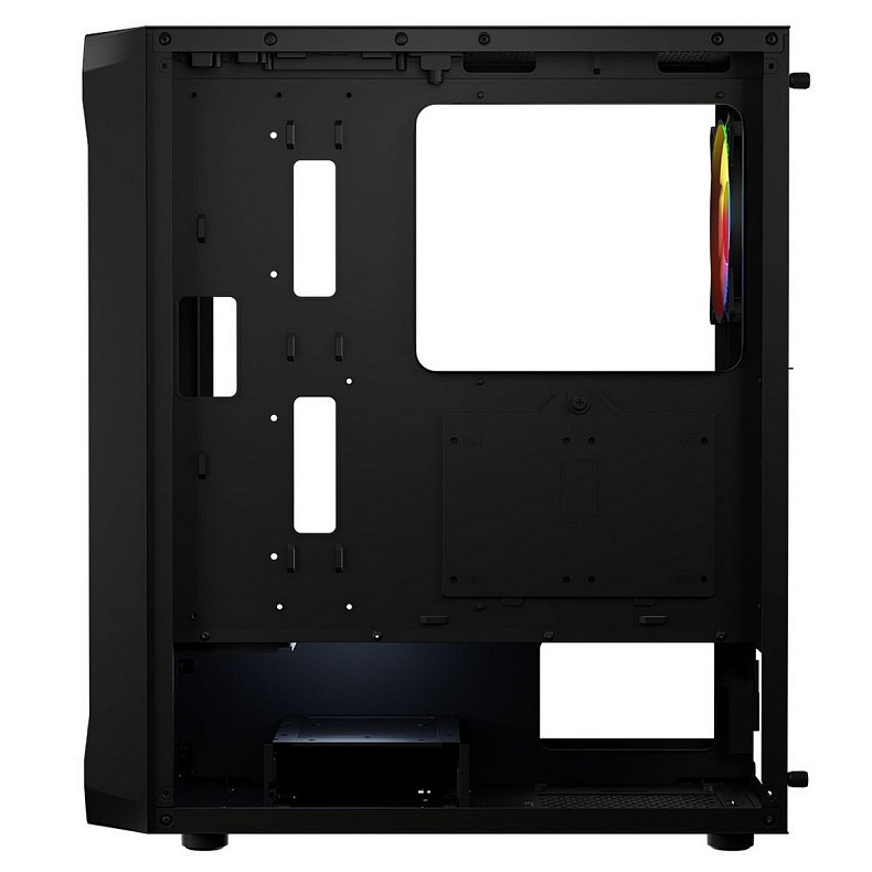 Корпус LogicConcept PORTOS MESH+GLASS ARGB fans 4x120mm BLACK без БЖ ATX