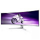 TFT 49" Philips 49M2C8900, OLED, DQHD, 240Hz, 0.03ms, 2хHDMI, DP, USB-C, USB-hub, HAS, колонки, белый