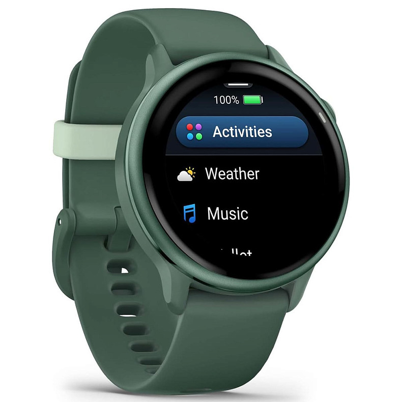 Спортивные часы Garmin Vivoactive 6 Металлический Jasper Green with Jasper Green Band