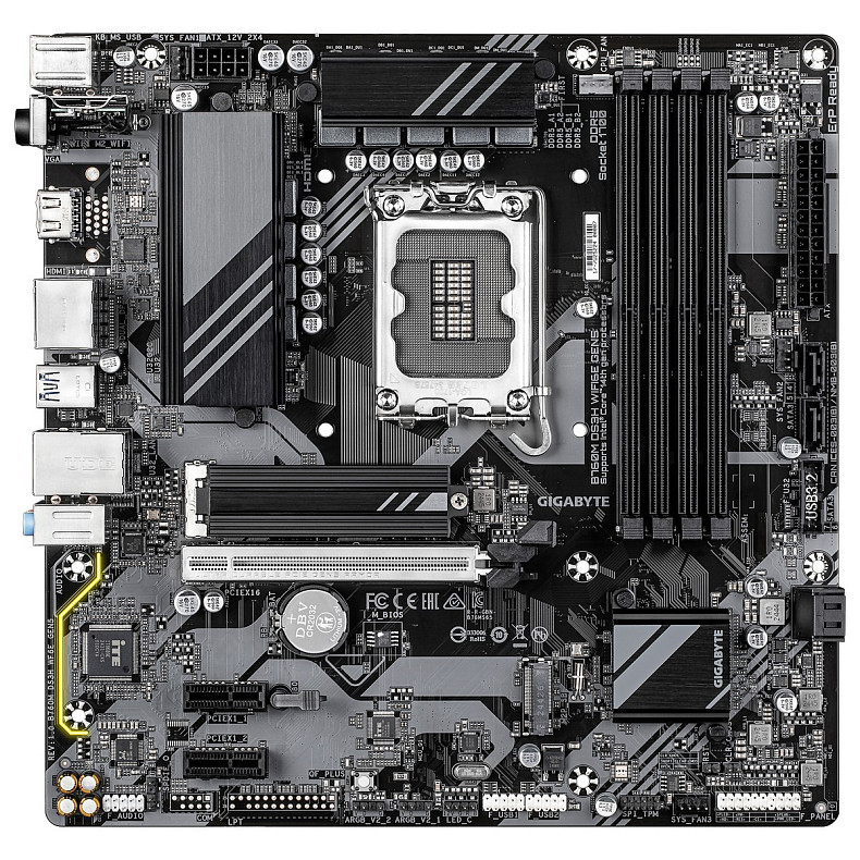 Материнская плата Gigabyte B760M DS3H WiFi6E Gen5 Socket 1700
