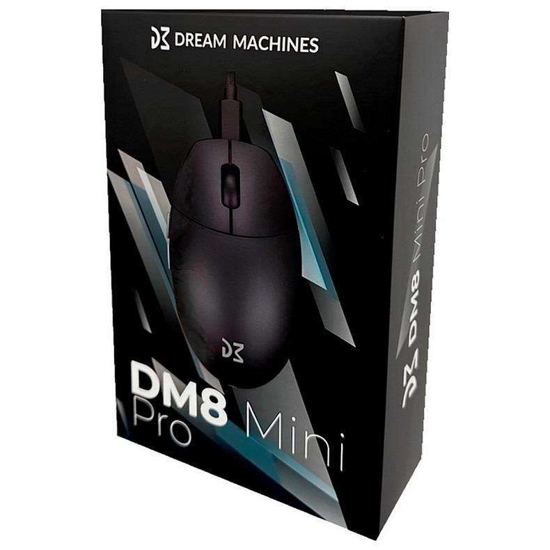 Мышь игровая Dream Machines DM8 Mini USB Pro Black