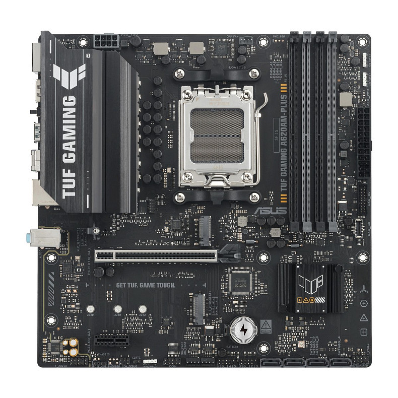 Материнcька плата ASUS TUF GAMING A620AM-PLUS sAM5 A620 4xDDR5 HDMI DP mATX