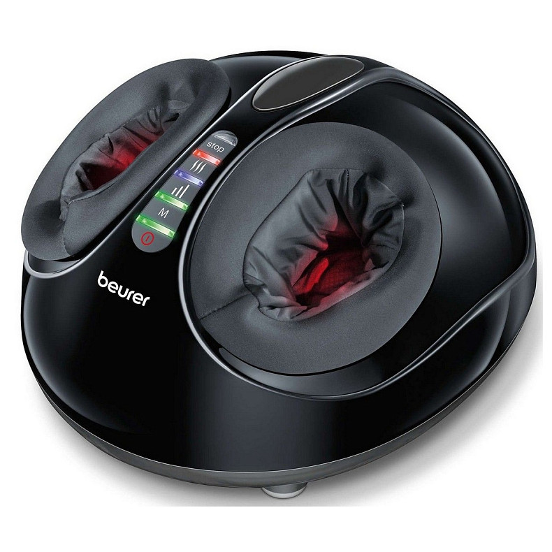 Масажер Beurer для ніг, від мережі, 3 режими, шиацу, підігрів, чорний