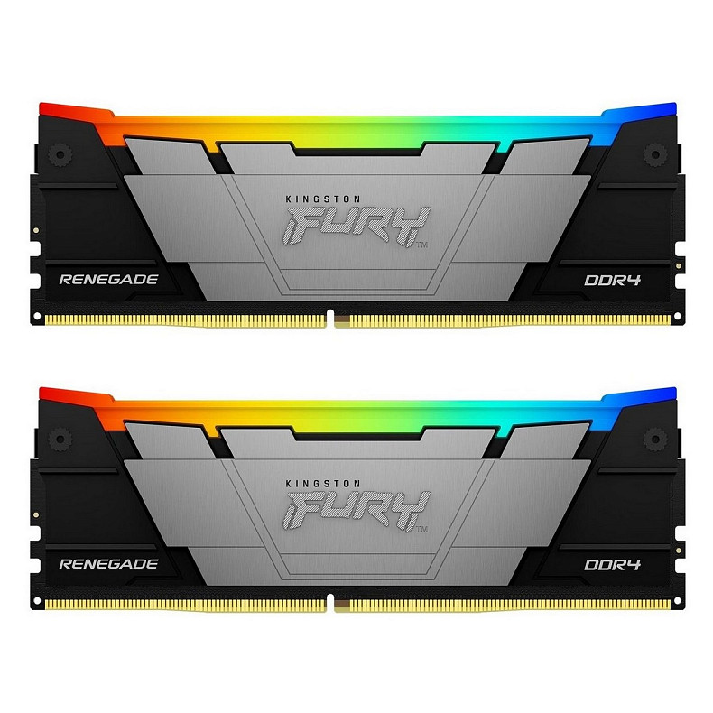 ОЗП Kingston DDR4 32GB KIT (16GBx2) 3600 FURY Renegade RGB