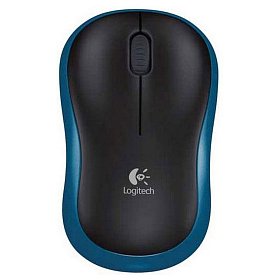 Мышка Logitech Wireless Mouse M185 BLUE,EER2 (синий)