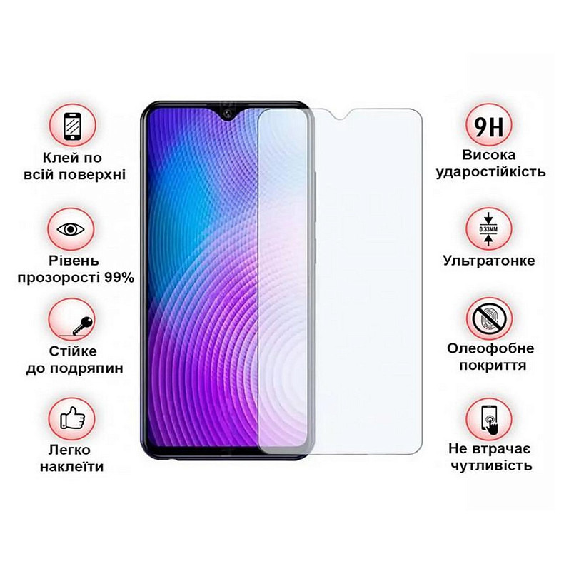 Захисне скло BeCover для Tecno Spark 10 (KI5q) Crystal Clear Glass 3D (709267)