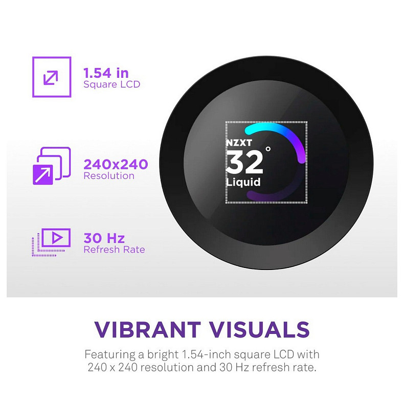 Система рідинного охолодження NZXT Kraken Plus 360 V2 Black (RL-KN360-B2)