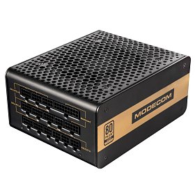 Блок живлення 850W Modecom VOLCANO 850 GOLD, 120mm, MODULAR, 80+ Gold Box