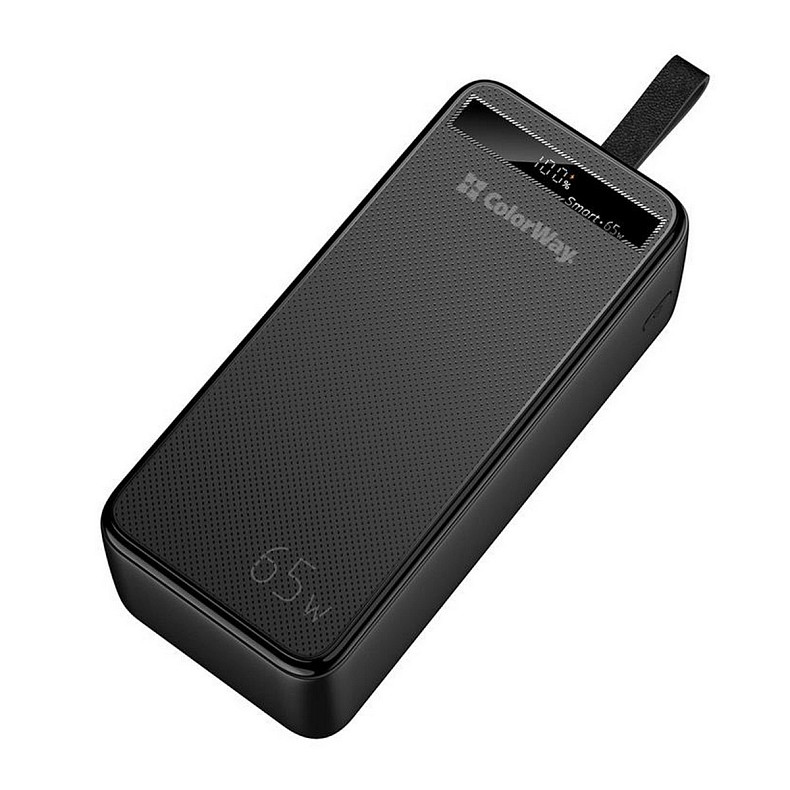 Универсальная мобильная батарея ColorWay Powerful 40000mAh Black (CW-PB400LPA4BK-PDD)