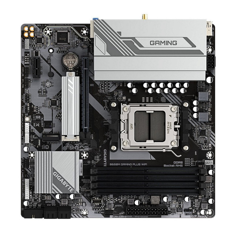 Материнская плата Gigabyte B650M Gaming Plus WiFi Socket AM5