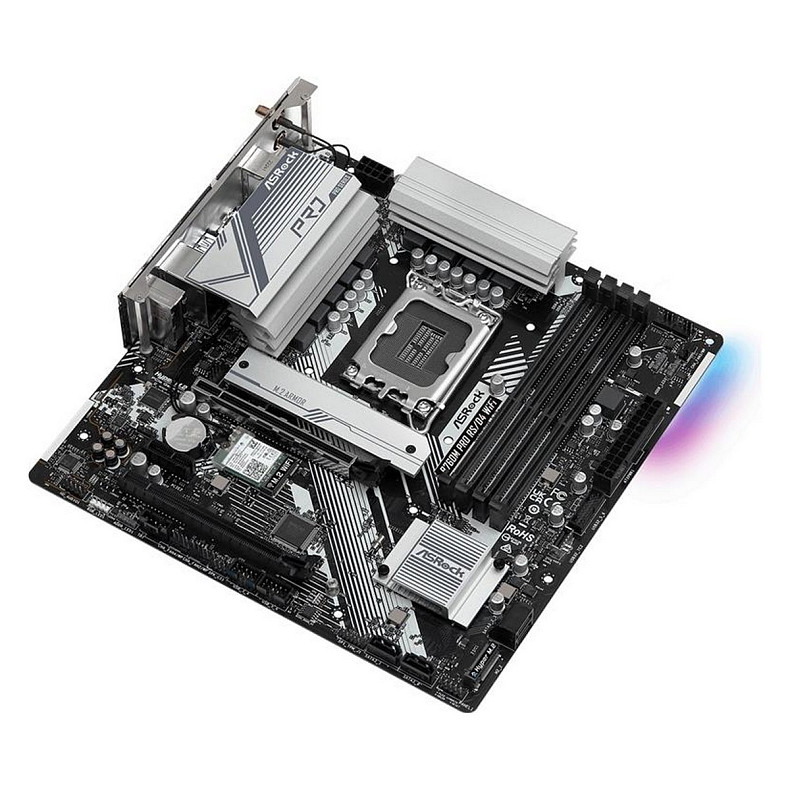 Материнська плата ASRock B760M Pro RS/D4 WiFi Socket 1700