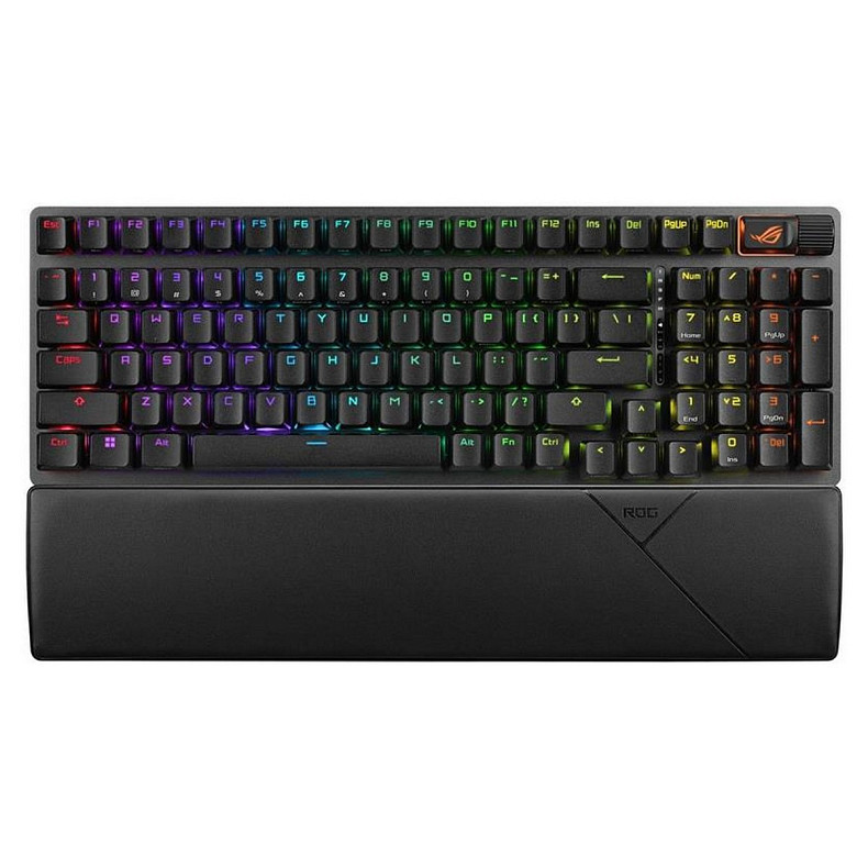 Бездротова клавіатура Asus ROG Strix Scope II 96 RGB NX Wireless Black (90MP037A-BKUA01)