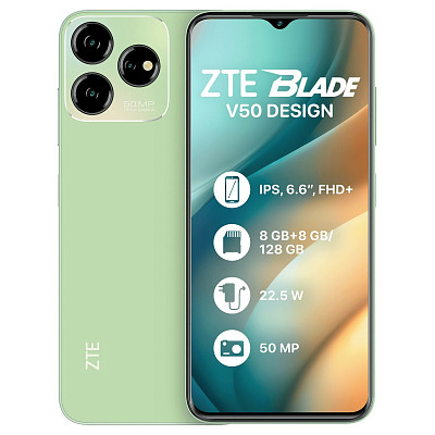 Смартфон ZTE Blade V50 Design 8/128GB Dual Sim Green